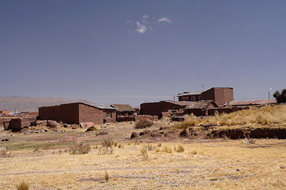 Une ferme sur l'altiplano prÃ¨s de La Paz