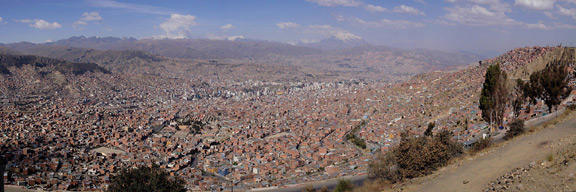L'immense ville de La Paz
