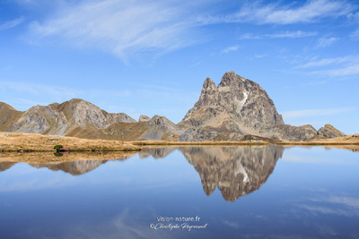 Reflets du pic du Midi d'Ossau