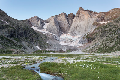 La face nord du Vignemale depuis les Oulettes de Gaube