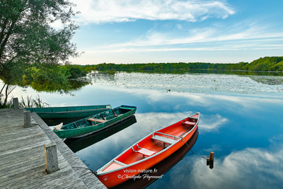 Cliquer pour agrandir la photo Sur les bords du lac de Leon