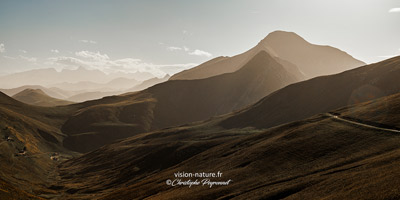 Cliquer pour agrandir la photo Le pic d'Orhy à l'automne