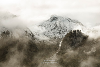 Premières neiges au dessus de Gourette