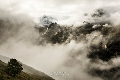 Premières neiges au dessus de Gourette