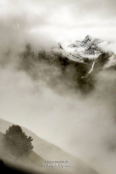 Premières neiges au dessus de Gourette