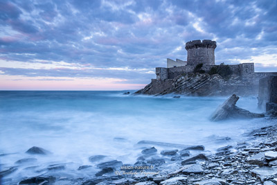 Cliquer pour agrandir la photo Cote basque depuis le fort de Socoa