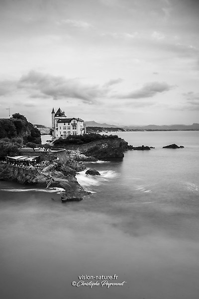Biarritz sur la cote basque