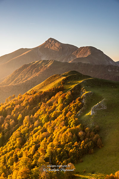 Le pic d'Orhy depuis les hauteurs d'Iraty